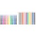 Idena Set creativ 15 creioane colorate + 12 carioci