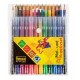 Idena Set creativ 15 creioane colorate + 12 carioci