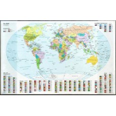 Idena Mapa de birou, Motiv: Harta Lumii
