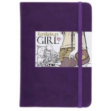 Idena Notes "Girls", Culoare: violet