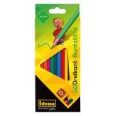 Idena Creioane color  12 culori, 0 masa lemnoasa