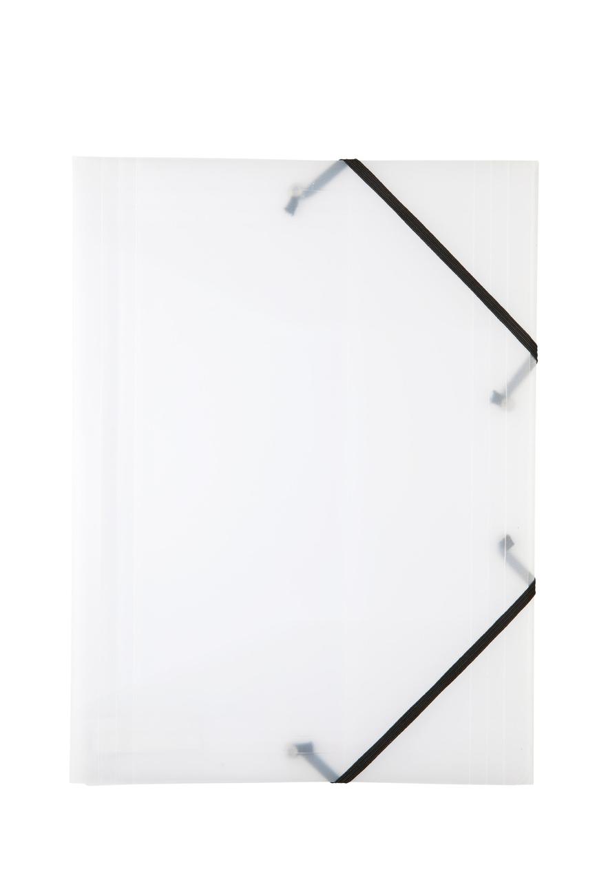 Idena Mapa A3 cu elastic, PP, Culoare: translucid