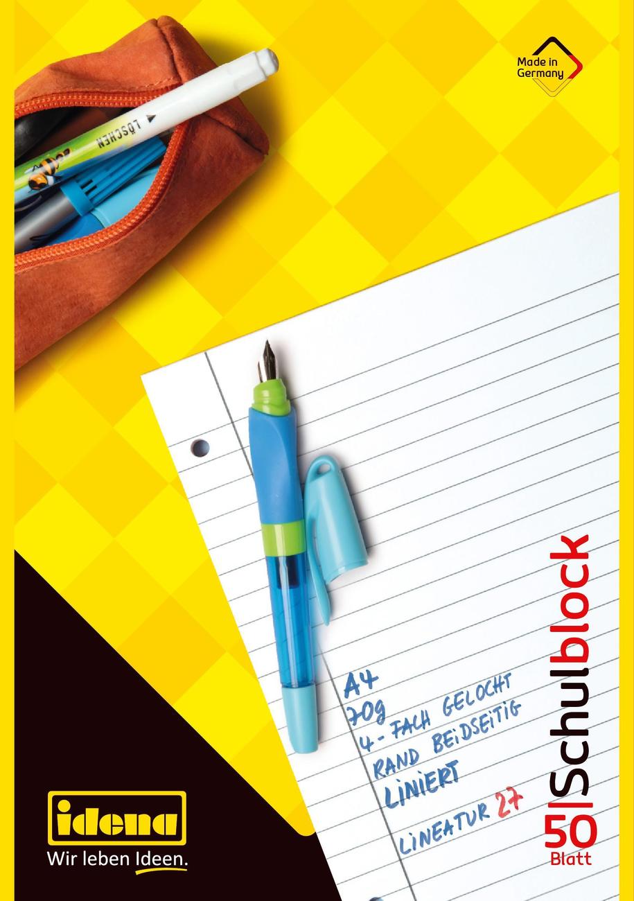 Idena Block Notes  A4 dictando
