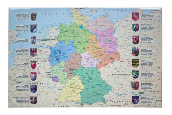 Idena Mapa de birou, Motiv: Germania