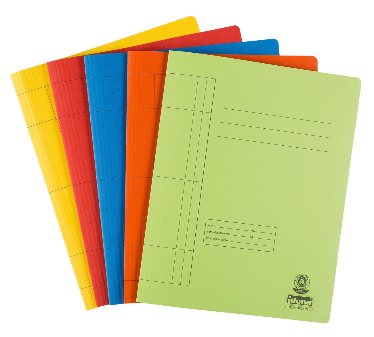 Idena Set 10 Dosare A4 din carton