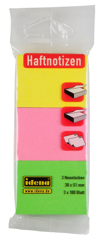Idena Notes autoadeziv 50 x 40 mm
