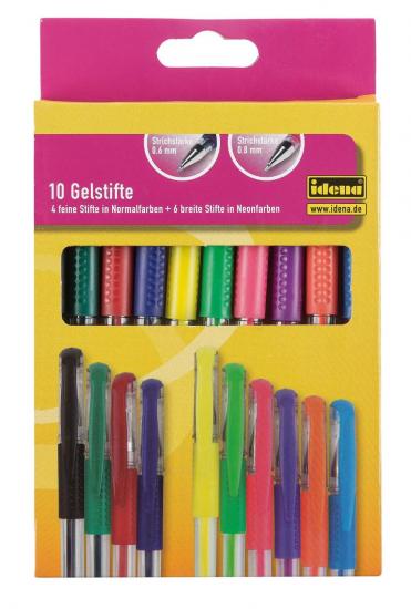 Idena Pix Gel 10 culori