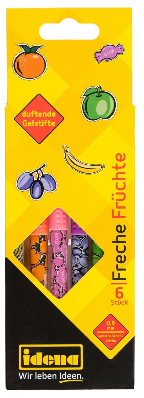 Idena Pix Gel Aromat 6 culori
