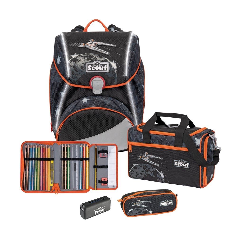 Set Ghiozdan echipat 4 piese "Goalgetter" SCOUT