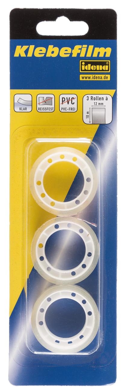 Idena Set Banda adeziva  10 m x 12 mm