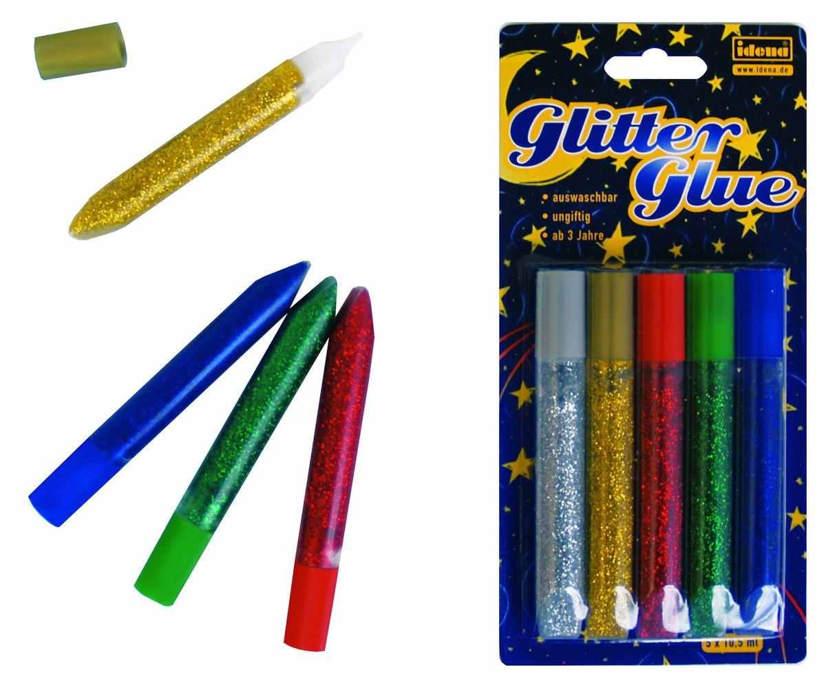 Idena Glitter Glue 5 culori